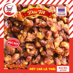 Alternative view of (Túi 500g) Mứt Chà Là Thái Lan dẻo ngọt tự nhiên, ăn vặt hàng ngày, đóng túi tiện lợi, phong cách Thái | HH123