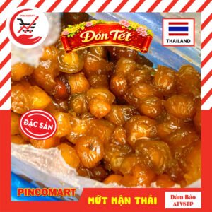 Alternative view of (Túi 500g) Mứt Mận Thái Lan dẻo ngọt, ăn vặt hàng ngày, đóng túi tiện lợi, phong cách Thái | HH125