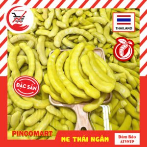 Alternative view of (Túi 700g) Me Ngâm Thái Lan vị chua ngọt hài hoà, ăn vặt tiện lợi, tặng kèm muối khô, đóng túi zip sạch sẽ | HH186