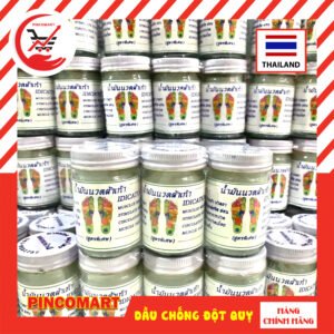 Dầu Cù Là Thái Lan xoa bóp huyệt bàn chân phòng chống đột quỵ hũ 50g - Hàng nhập khẩu Thái