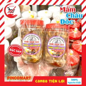 (Combo 2 hũ) 1kg Mắm Chốt Trộn Đu Đủ đặc sản mắm truyền thống Châu Đốc, đóng hũ sạch sẽ, tiện lợi | HH146