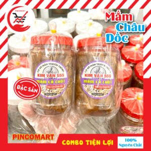 (Combo 2 hũ) 1kg Mắm Cá Chốt đặc sản mắm truyền thống Châu Đốc, đóng hũ sạch sẽ, tiện lợi | HH145