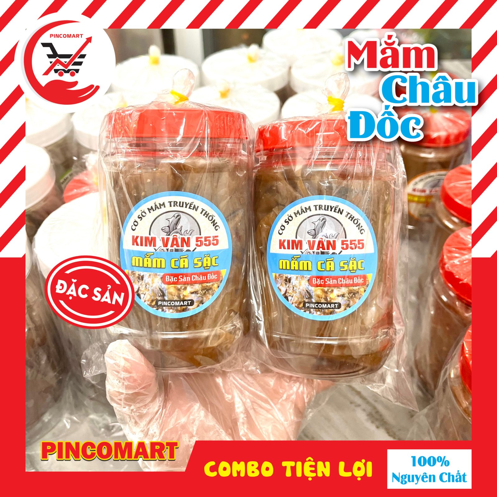 (Combo 2 hũ) 1kg Mắm Cá Sặc đặc sản mắm truyền thống Châu Đốc | HH135